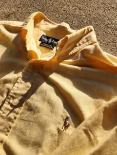 Ralph Lauren 長袖シャツ イエロー Lサイズ