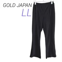 【未來 様】GOLD JAPAN【LL-3L】ストレッチフレアパンツ