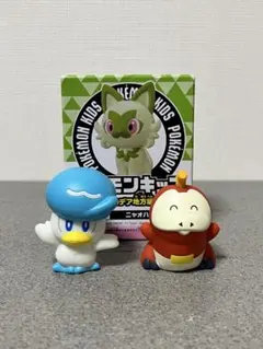 ポケモンキッズ　指人形　ニャオハ　クワッス　ホゲータ　パルデア　セット　ポケモン