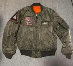 U.S.NAVY MA-1フライトジャケット オリーブグリーン