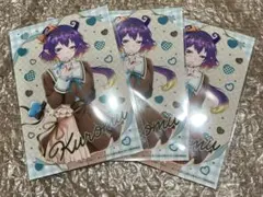 魔入りました!入間くん　クロム　アクドル×チョコミント　ブロマイド　3枚セット