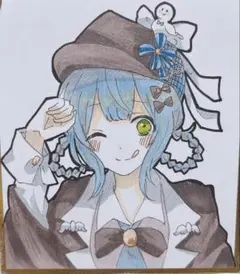 魔法少女ノ魔女裁判　橘シェリー　手描きイラスト