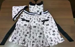 Kidsエプロンセット エッフェル塔 マザウェイズ120〜140