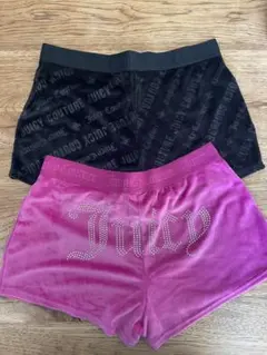 ジューシークチュール レディースショートパンツ ルームウェア　2枚セット