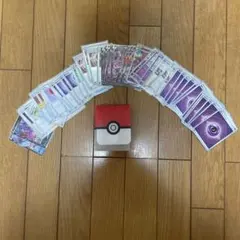 ポケモンカード 約40枚 ポケモンボールケース付き