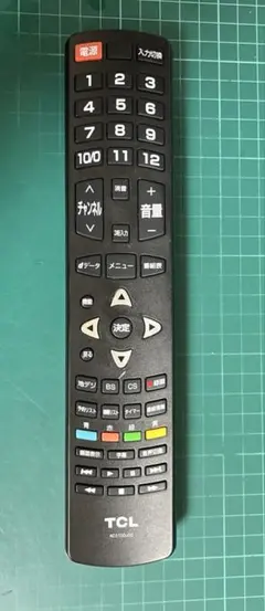 TCL 純正テレビリモコン RC3100J02のサムネイル
