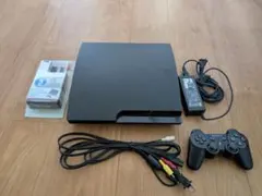 【動作不良品】PlayStation 3 3000A コントローラー アダプタ付