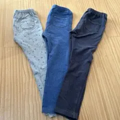ユニクロ 110cm レギンス 3点セット
