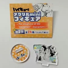 ハイキュー アクリルmini　フィギュア 　 及川徹 & 岩泉一