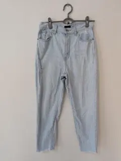 UNIQLO JEANS ライトブルーバレル デニムパンツのサムネイル