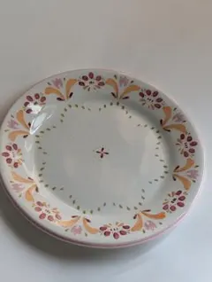 （C!!）afternoon tea 花柄の陶器プレート 直径約18.8cm
