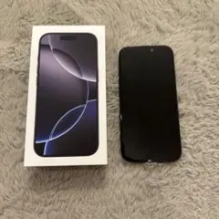 iPhone 16 Pro 256GB 美品 ブラック