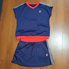 FILA ネイビー レッド Vネック セットアップのサムネイル