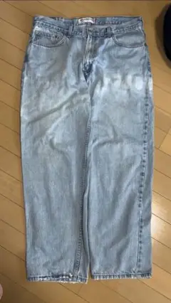 ポーカーズつかさ着用　リーバイス550 色落ち　激太　古着　w38L30