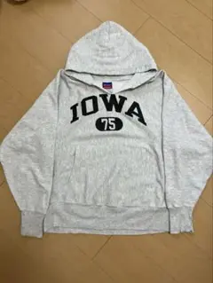 Champion Iowa 75 パーカー Lサイズ グレー