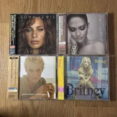 洋楽 女性アーティスト 国内盤 アルバム CD 4作品 セット