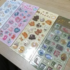 きゅるるんシール　喫茶アラモード　ふわふわanimals メルシー 海の生き物