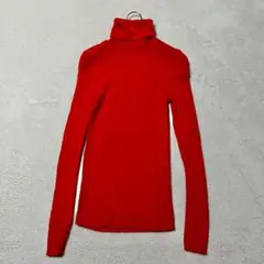【ユニクロ】メリノリブタートルネックセーター（XS）シンプル 長袖 ウール100