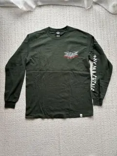 toy machine トイマシーン　長袖　tシャツ　グリーン　緑　メンズ