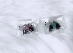 花やしき パンダカー 赤 めじるしアクセサリー いつもの あたふた