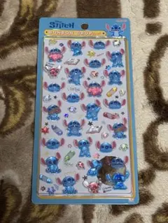 スティッチ ボンボンドロップシール　らくがき 匿名発送