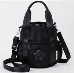 ☆もみじ☆マリークワント　黒いキルティングショルダーバッグ ☆もみじ様専用☆マリークワント 黒いキルティングショルダー