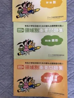 ジャック幼児教育研究所】ハイレベル領域別問題集 5冊セット - メルカリ