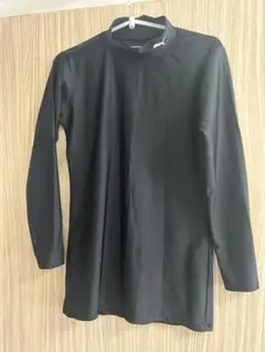 PUMA ブラック 長袖ハイネックシャツ M