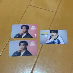 なにわ男子　長尾謙杜 クリアソロカード　BONBONVOYAGE Doki it