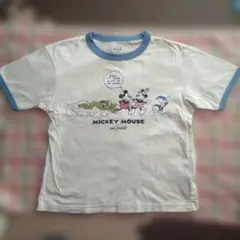 120 ユニクロ　UT 半袖Ｔシャツ　ディズニー　ミッキー　ミニー　プルート