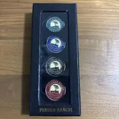 Pebble Beach ゴルフマーカー 4個セット