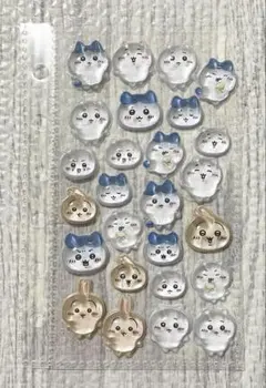 ちいかわ　ボンボンドロップシール　正規品　ハチワレ　うさぎ　ちいかわらんど