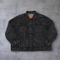 希少サイズ 3XL 美品 リーバイス 70506型 ブラック 先染め 21年製のサムネイル