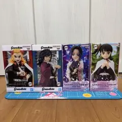 新品未開封　鬼滅の刃　プライズフィギュア　4体セット