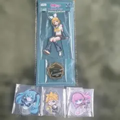 フリューくじ 初音ミク Ｄ賞 鏡音リン アクリルスタンド