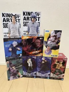【新品未開封】呪術廻戦 フィギュア 9種 五条悟 夏油傑 乙骨憂太 虎杖 他