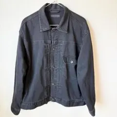ユニクロU オーバーサイズカラーデニムジャケット グレー XXL - メルカリ