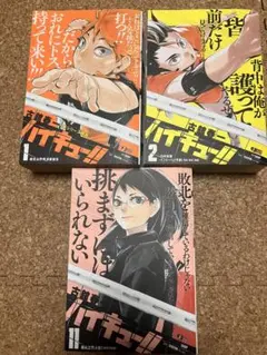 ハイキュー!! コンビニコミック　1巻、2巻、11巻