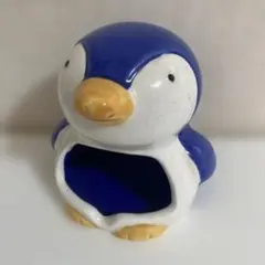 手乗りサイズ ぼんやり子だぬき レトロブルー - メルカリ