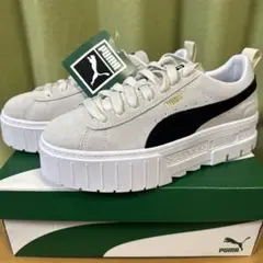 新品＊PUMA ベラ SL レディーススニーカー アイボリーグロー　25cm