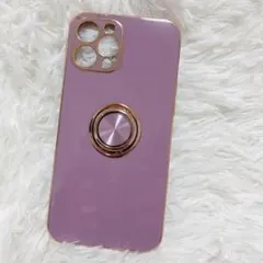★リング付き iPhone 12 pro max ケース 車載ホルダー対応
