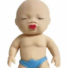 ホ13-127 アグリーベイビーズ スクイーズ 赤ちゃん 人形 パンツ 14cm