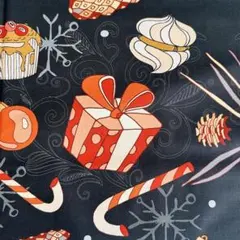 ❣️☆可愛いクリスマス柄　綿100% シーチング生地　110x100cm