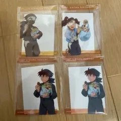 忍たま乱太郎 キャラクター クリアカード4枚セット