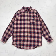 Lucky de Luca ラッキーデルカ シャツ 長袖 チェック 花柄 L - メルカリ