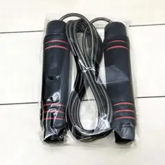 【新品】 調整可能 縄跳び おもり ブラック レッド トレーニング ウエイト