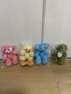 TeddyJOJO マスコットぬいぐるみ 全4種セット