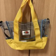 FRUIT OF THE LOOM クリア トートバッグ イエローのサムネイル