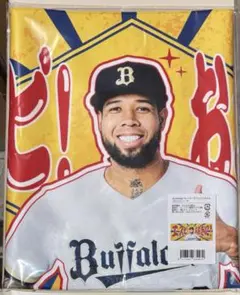 エスピノーザ　オリックスバファローズ　プレイヤーズフェイスタオル　おおきに！のサムネイル