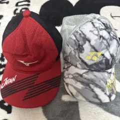 YONEX MIZUNO JAPAN テニスキャップ 2点セット